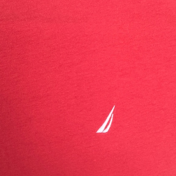 Nautica Kids Vivid Red Short Sleeve Tee - Picture 3 of 5